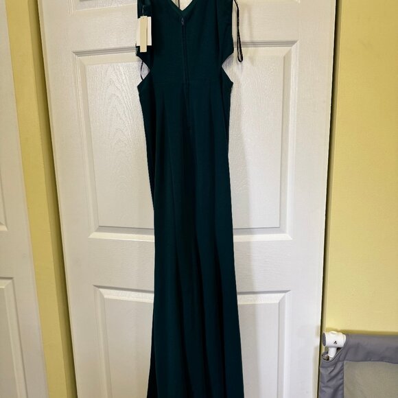 Speechless Jade Green Full-length Prom Dress - Juniors Size 3 - Picture 7 of 7